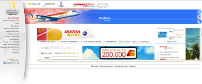 Web de Air Nostrum