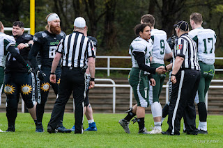 Sportfotografie American Football Minden Wolves Bielefeld Bulldogs Olaf Kerber