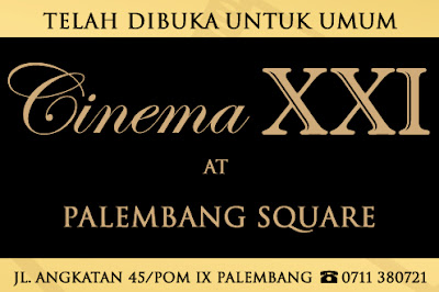 Alamat Bioskop 21 di Palembang