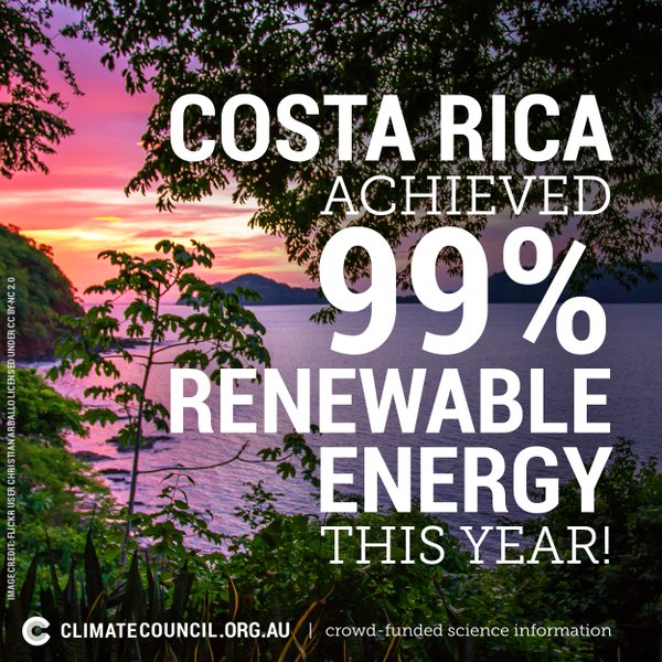 Image result for costa rica sustainable energy