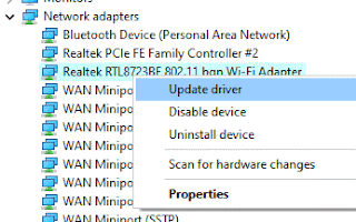 How to Resolve WiFi Network not found error in Windows 10