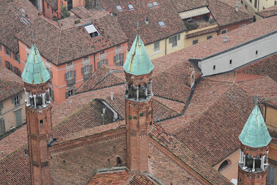 Looking Down From Il Torrazzo