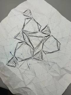 Diagram to fold High Tide OrigamiTessellation