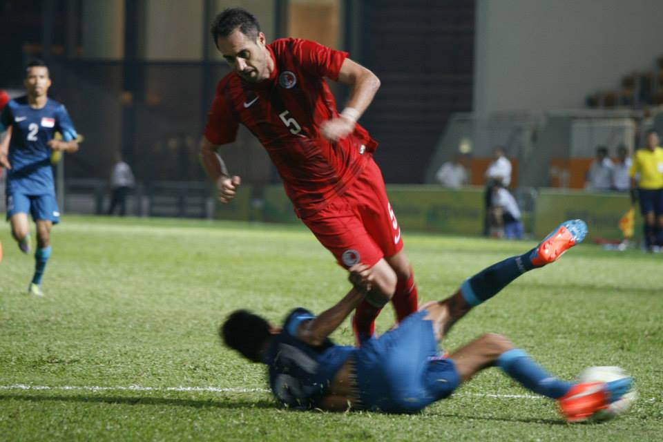 Hong Kong Versus Singapore - International Friendly 2014.