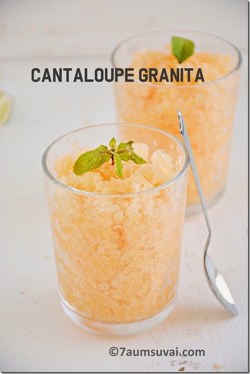 Cantaloupe granite 