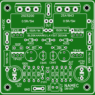 PCB Layot SOCL 504 Versi Lebih Beda