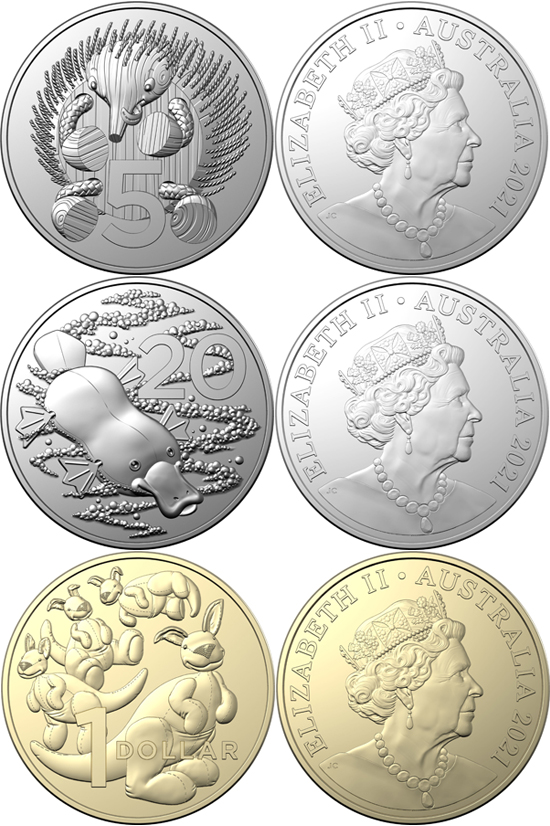 Australia 2021 Baby Coins