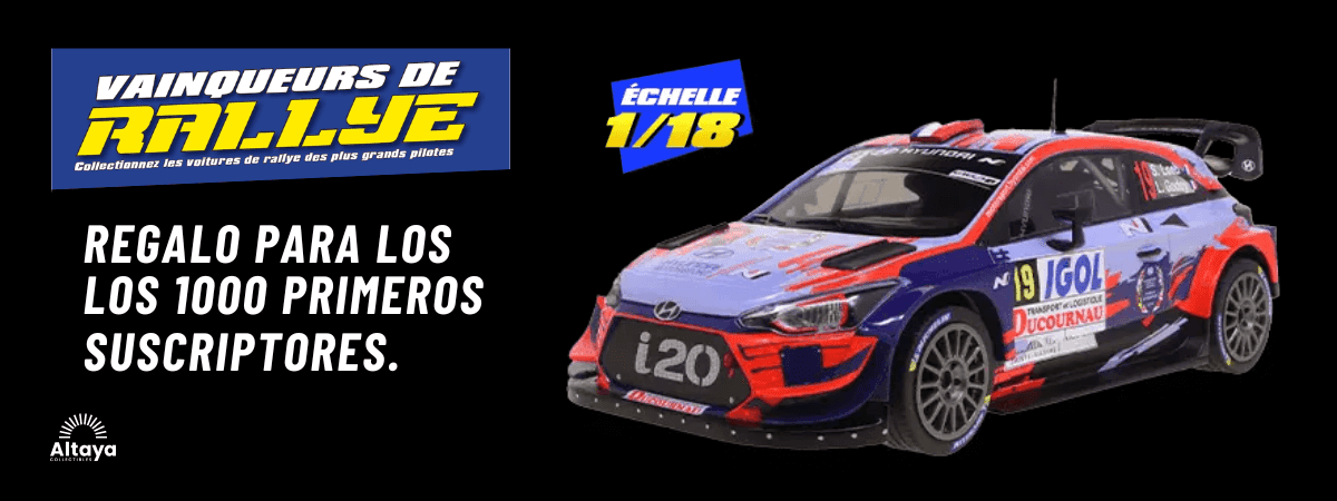 vainqueurs de rallye 1:43 altaya cadeaux exclusifs