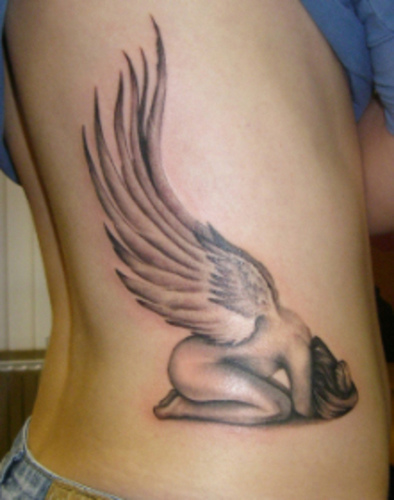 The Popular Angel Tattoos Design 2813 29 Rosary Tattoo Designs