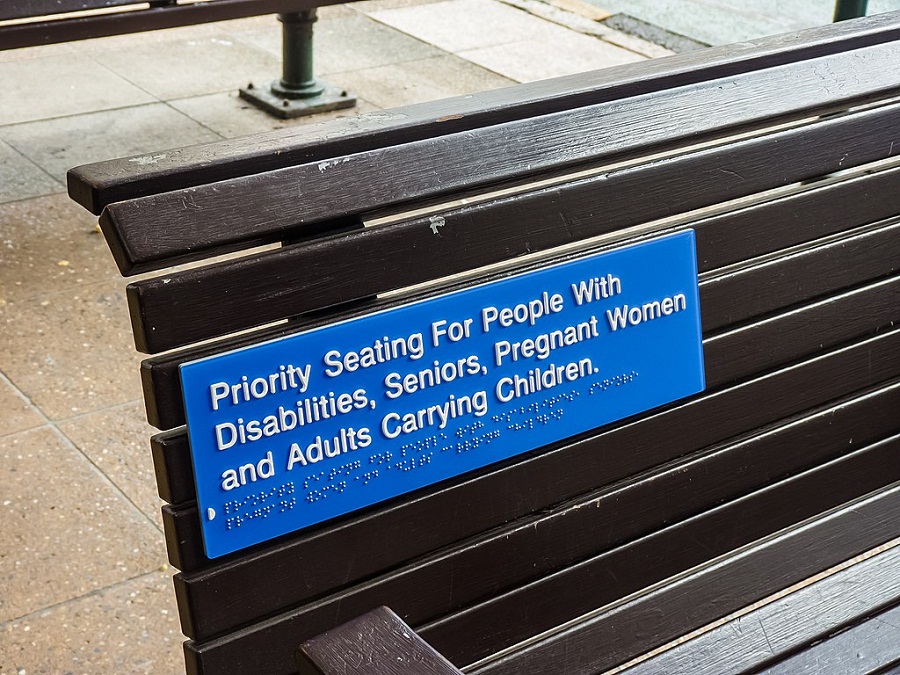 Braille tactile signage