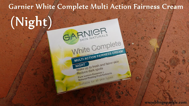 Garnier White Complete Multi Action Fairness Cream - Night 