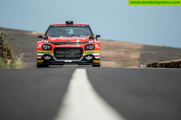 El piloto de La Palma, Miguel Suárez, junto a Eduardo González, ya está listo para el Rally Islas Canarias