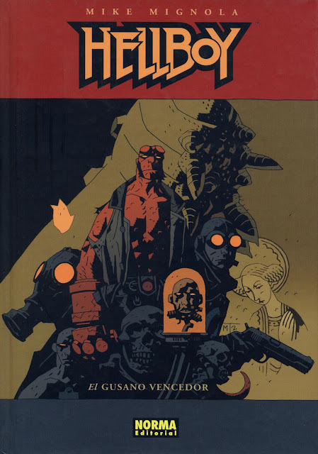 Portada del Tomo 5 Cartoné de Hellboy Editorial Norma