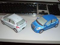 Toyota Vitz Papercraft