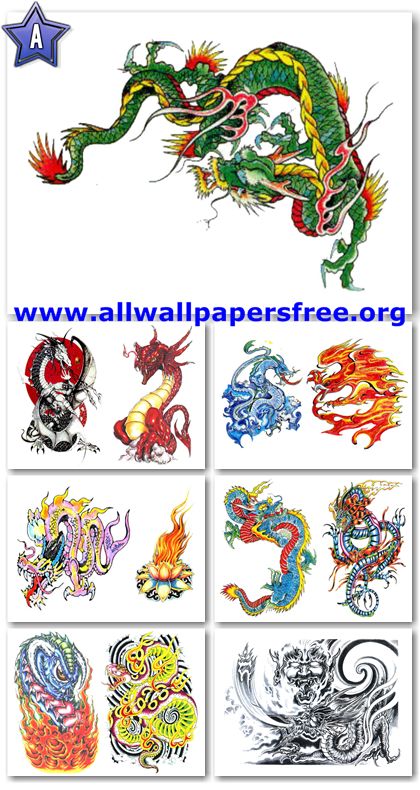70 Amazing Dragons Tattoo Designs [Up to 3000 Px]