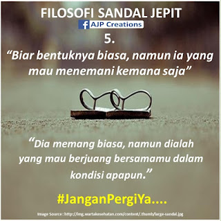 Kata-Kata Bijak Tentang Sandal Jepit