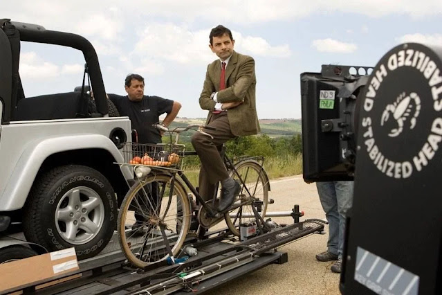 Mr. Bean detrás de las cámaras