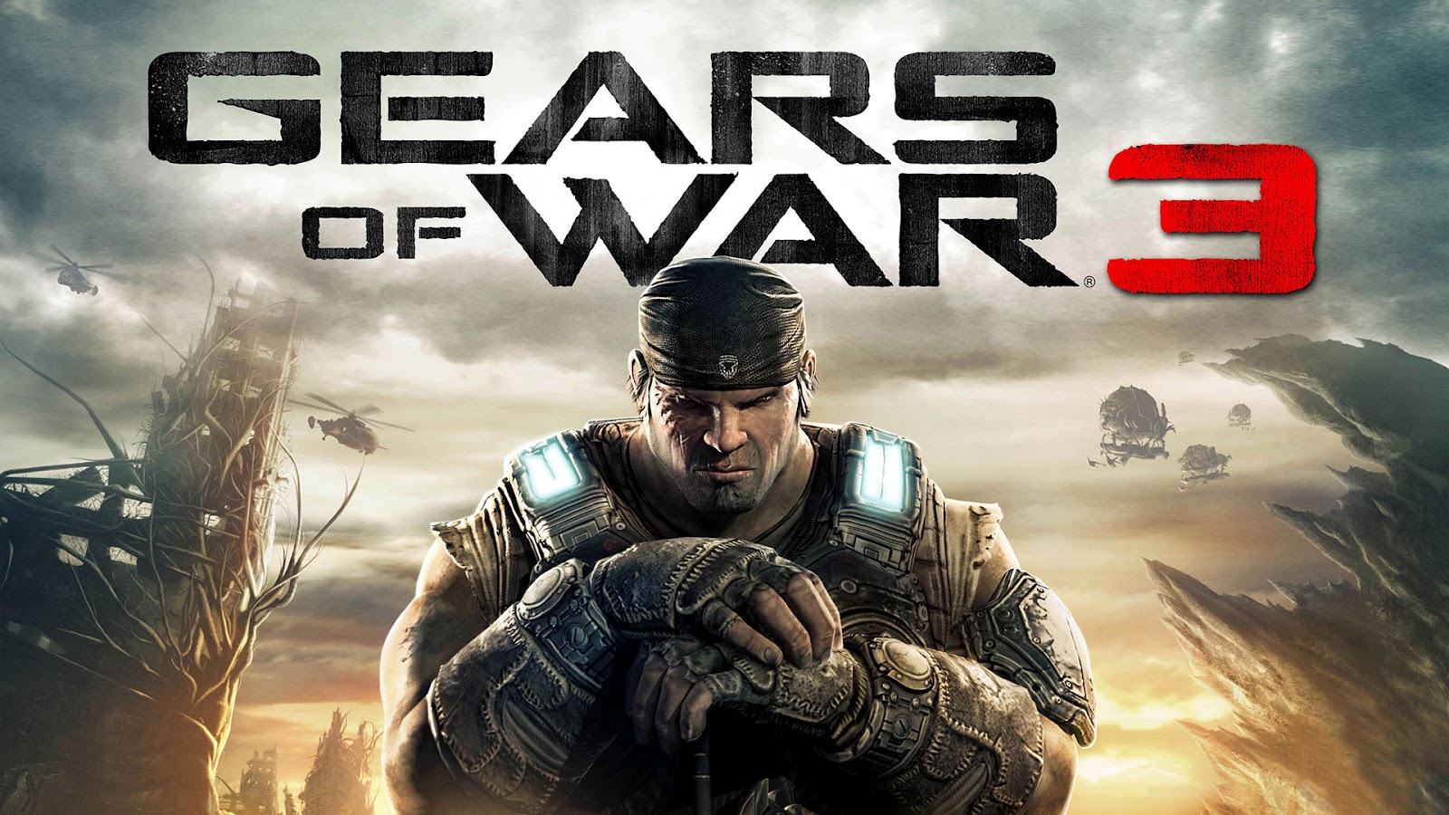 Gears of War 3 iPad and iPad 2 Wallpapers