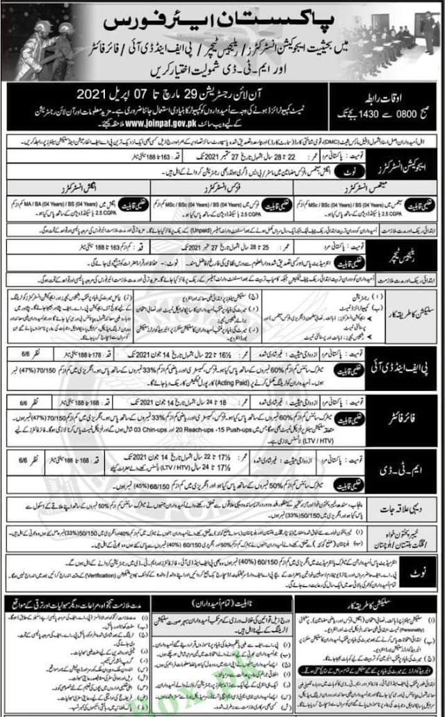 Multiple jobs in air force