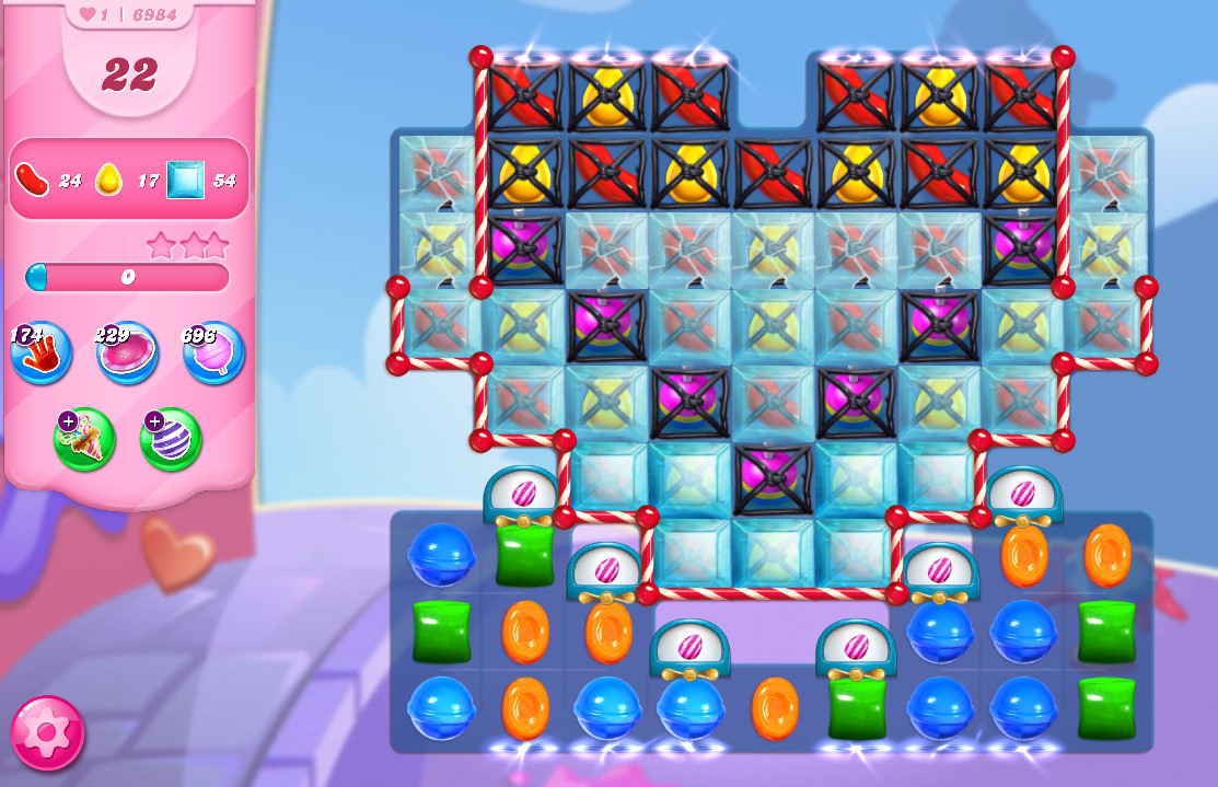 Candy Crush Saga level 6984