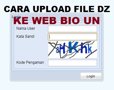 Cara Upload File dz Calon Peserta Ujian Nasional Di Biounsdmi