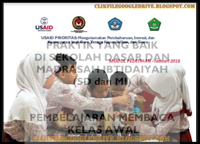 Contoh Modul Pelatihan Pembelajaran Kelas Tinggi Sekolah Dasar