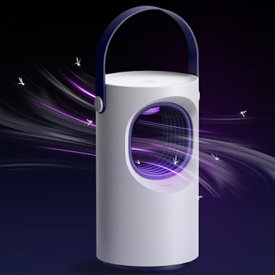 Vortex Mosquito Trap With Purple Light Is AWESOME Mosquitoes Killing Gadget For Camping 