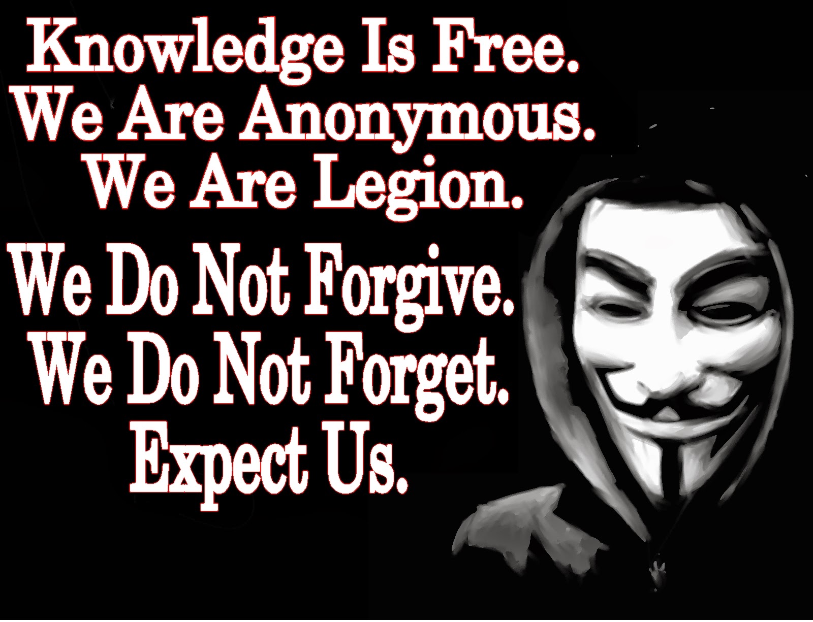 ungkapan We are anonymous