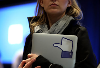 Facebook Laptop Sticker