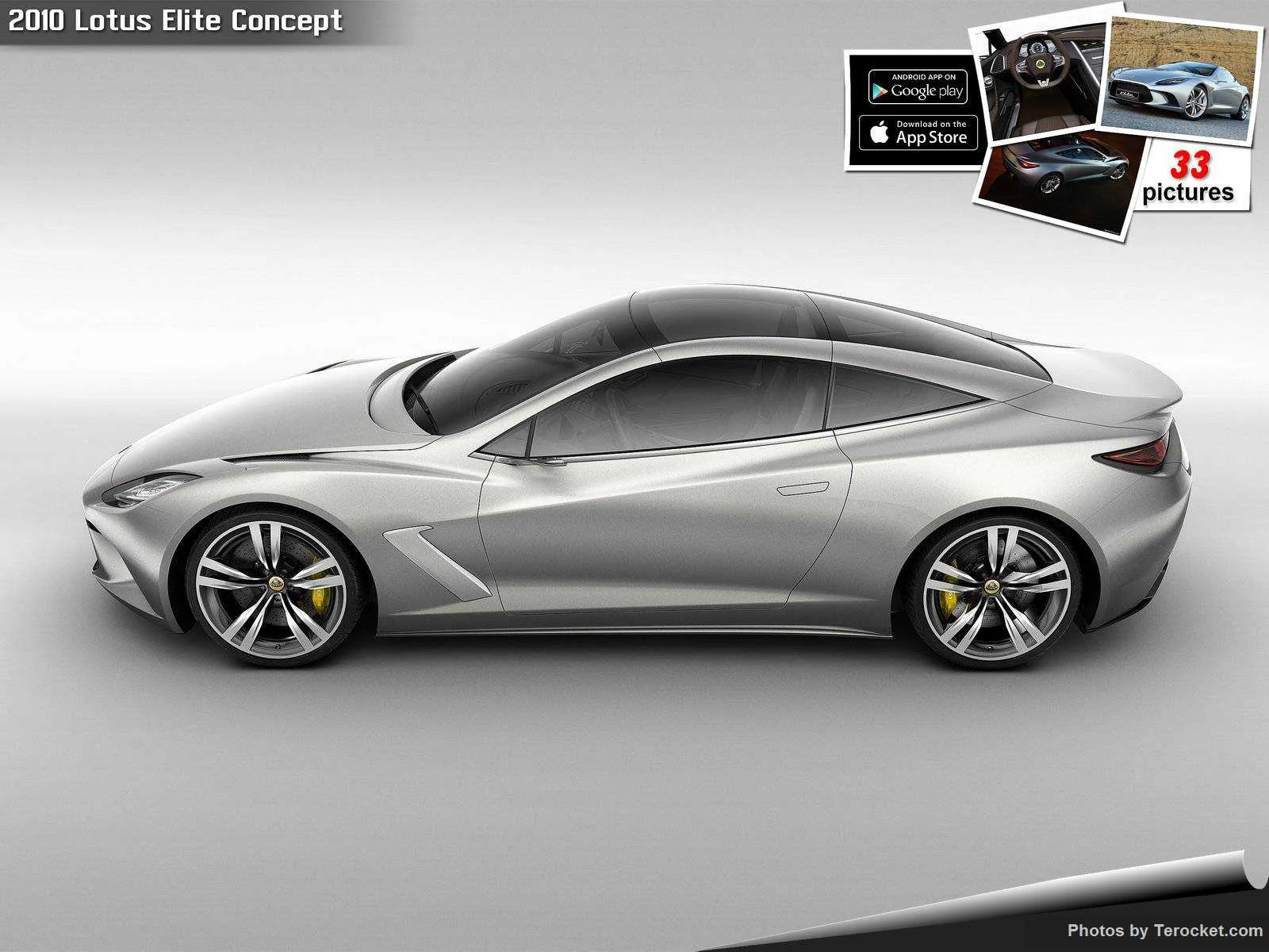 Hình ảnh siêu xe Lotus Elite Concept 2010 & nội ngoại thất