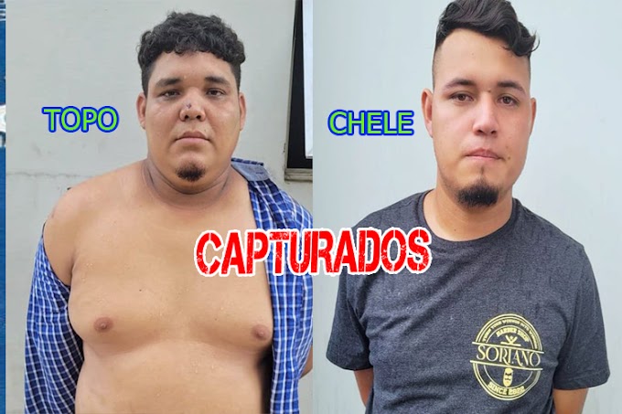 El Salvador: Capturan a los pandilleros alias "Topo" y alias "Chele" en Zacatecoluca