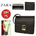 ZARA Messenger Bag (Black, Blue and White)