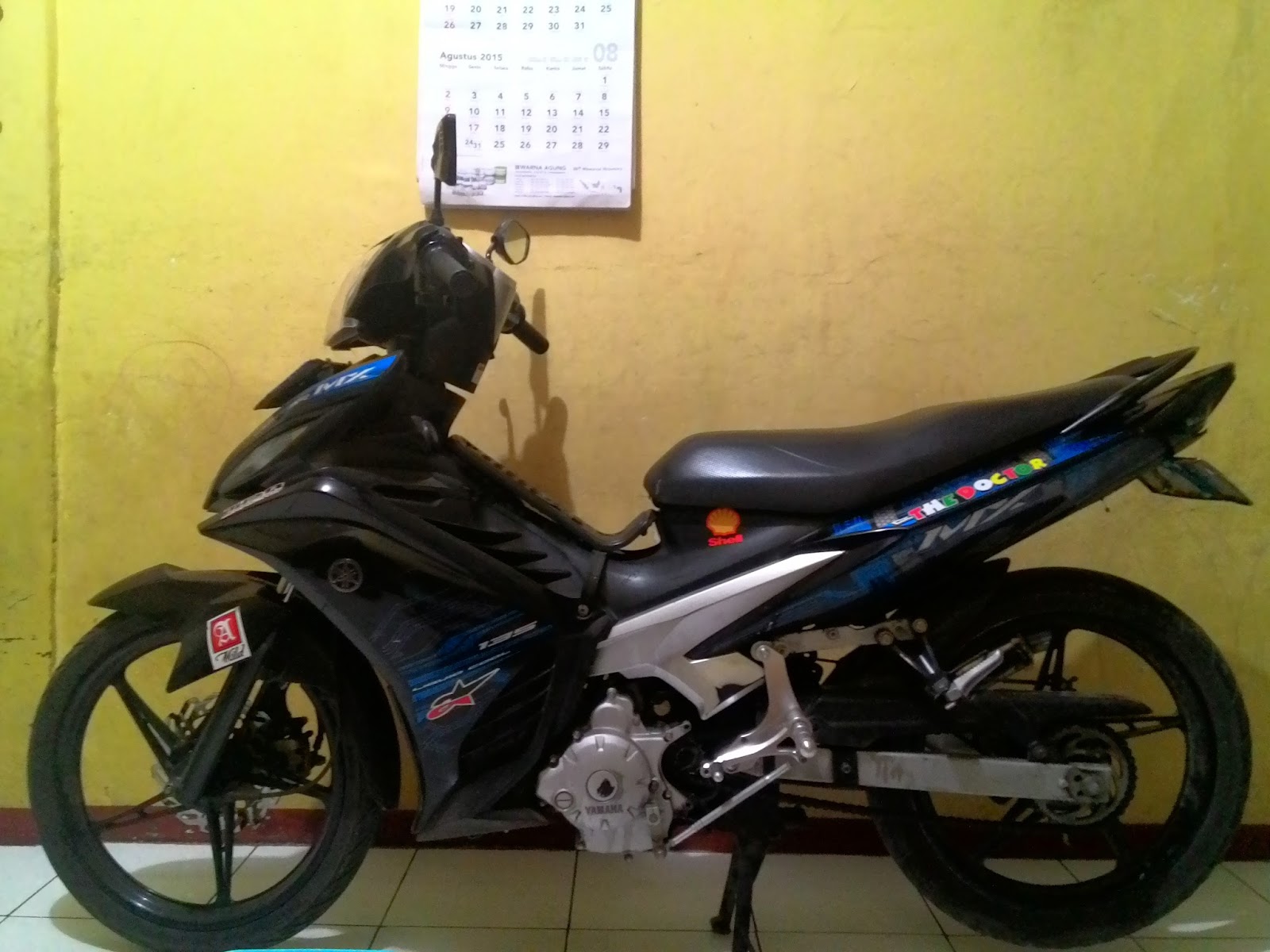 Cutting Sticker Modifikasi Modification Njmx New Jupiter Mx