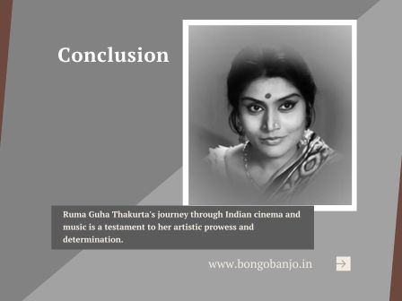 Ruma Guha Thakurta Conclusion