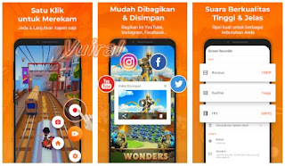 Perekam Layar - Rekam Layar dan suara, XRecorder