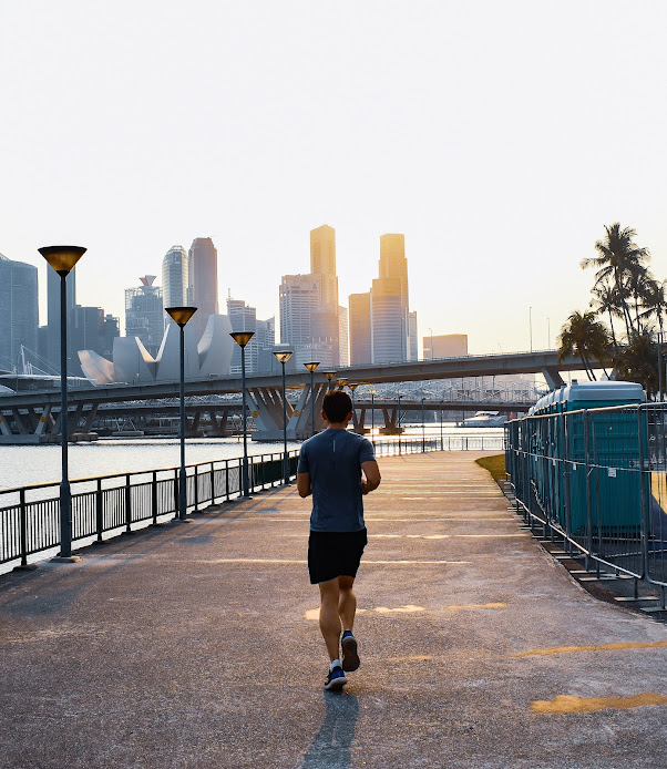 jogging