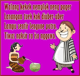 Area Ketawa - 8 Gambar Pantun Lucu Bahasa Jawa Kocak Abis.7