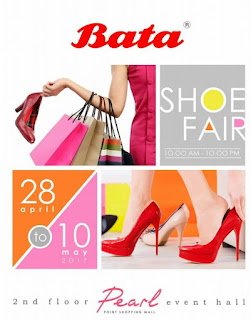 Bata Shoe Fair at Pearl Point Shopping Mall Event Hall (28 April - 10 May 2017)