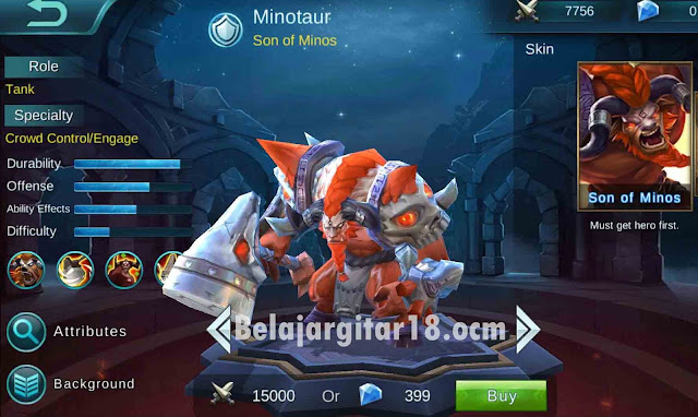 Minotaur Mobile legends