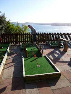 Crazy Golf course at The Imperial Hotel in Torquay, Devon