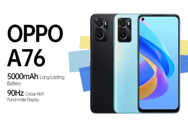 Oppo A76 price and specifications in Pakistan