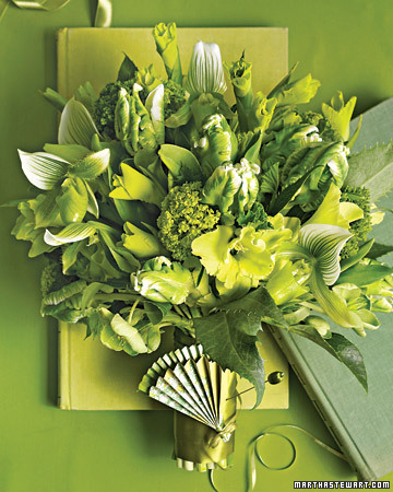 Green Wedding Bouquets