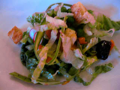 Redd Spring Salad Tasting Menu