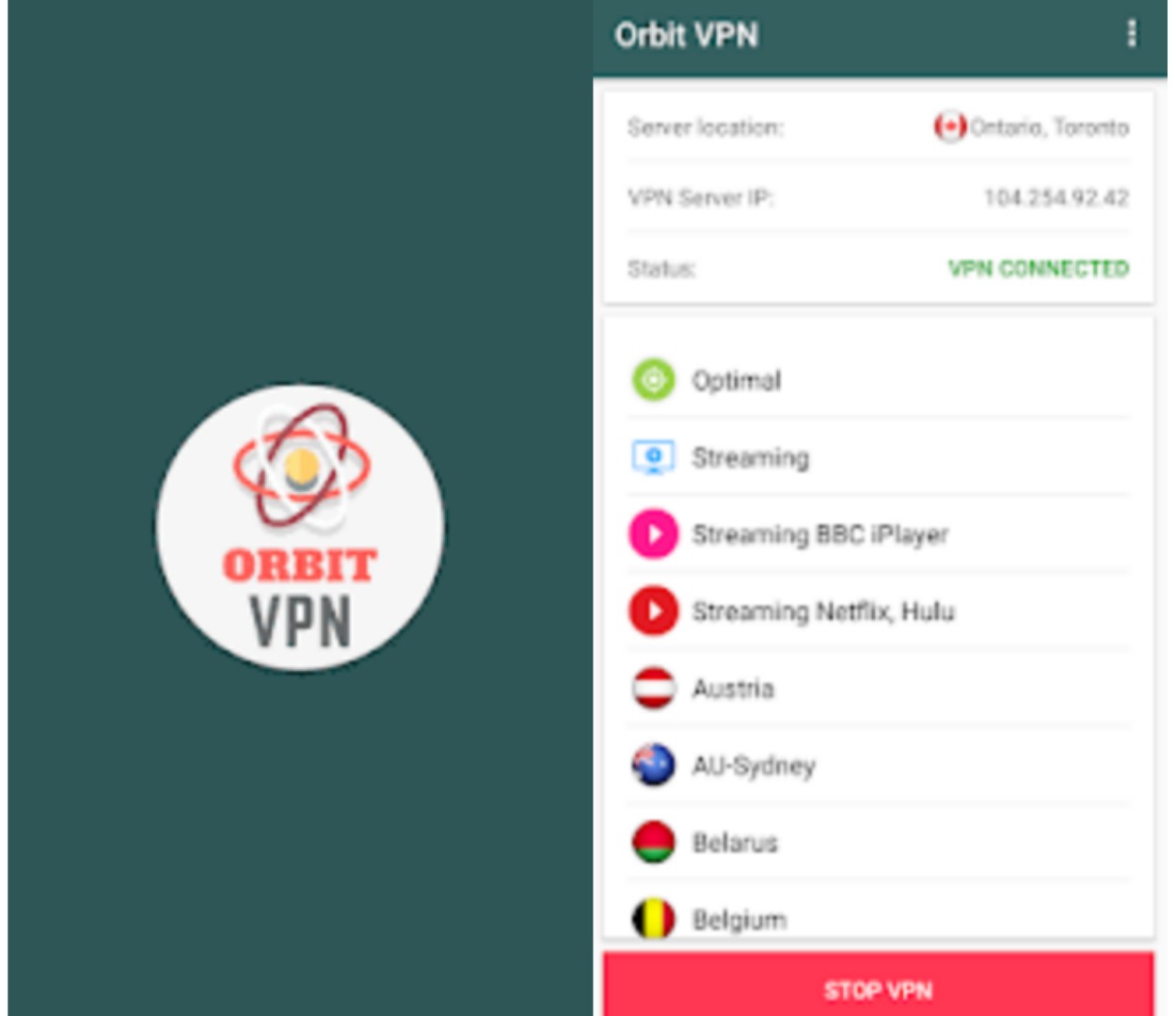 Download Orbit VPN - Aplikasi VPN Gratis Yang Memiliki Banyak Server [Recomended]