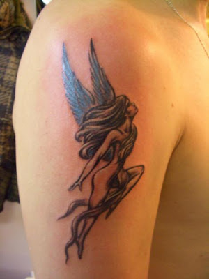 Angel tattoo