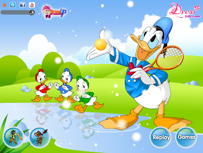 Donald Dress up Game 3