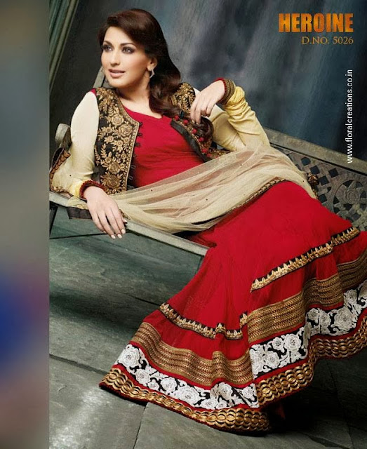 Sonali Bendre Winter Wear Stylish Arrivals 2013-14 For Girls & Women