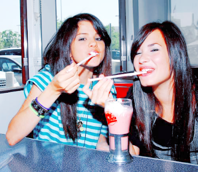 selena gomez and demi lovato and miley cyrus. selena gomez and demi lovato