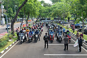   Komunitas Bikers Setjen DPD RI Lakukan Touring Dan Baksos Ke Lampung