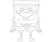 #6 Spongebob Coloring Page